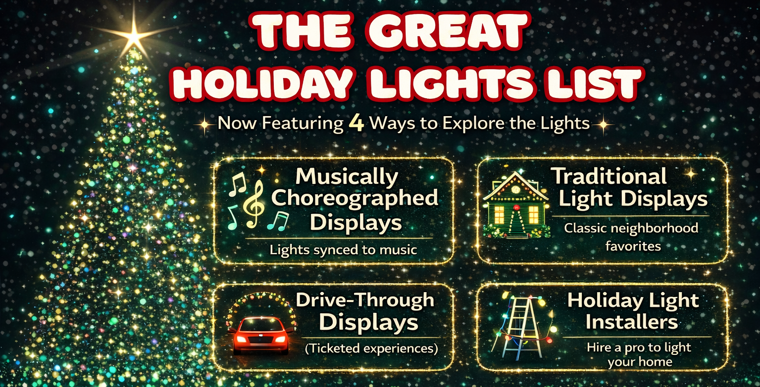 The Great Holiday Lights List